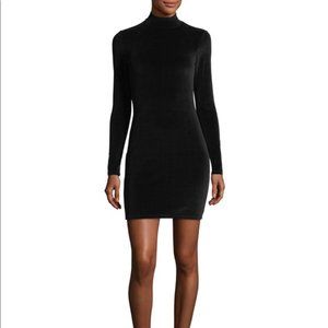 T by Alexander Wang Velvet Mini Dress